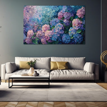 Flower Acrylic Canvas Painting